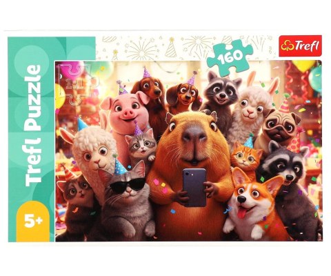 Trefl 15444 Puzzle Słodkie selfie 160 elementów