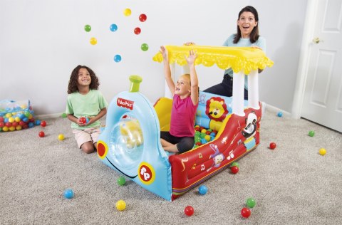 Bestway 93537 FISHER PRICE DMUCHANY POCIĄG Z PIŁKAMI 132cm x 94cm x 89cm Bestway 93537 FISHER PRICE DMUCHANY POCIĄG Z PIŁKAMI 132cm x 94cm x 89cm