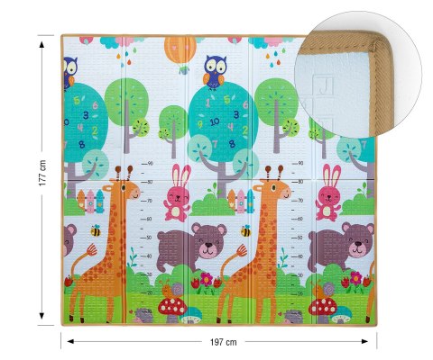 Mata piankowa składana Play Giraffe T1 Milly Mally