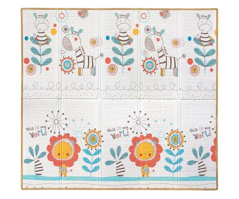 Mata piankowa składana Play Zebra T1 Milly Mally