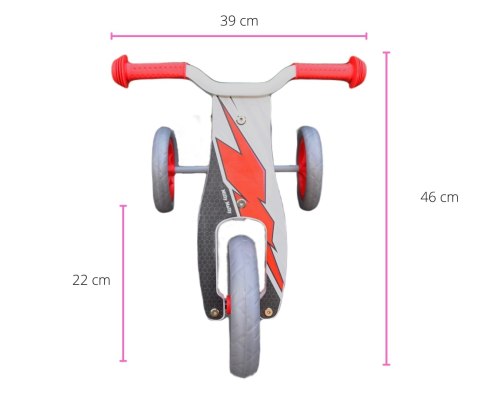 Pojazd 2w1 Cool Racing Milly Mally