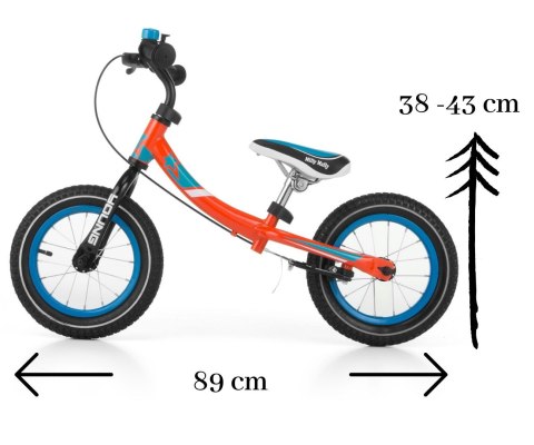 Rowerek Biegowy Young Orange MIlly Mally