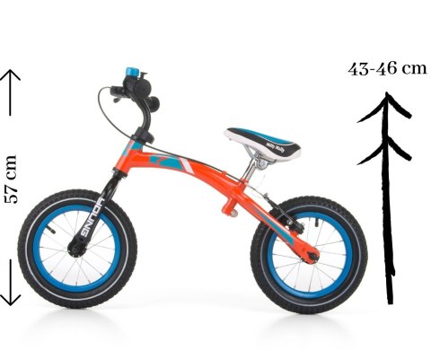 Rowerek Biegowy Young Orange MIlly Mally