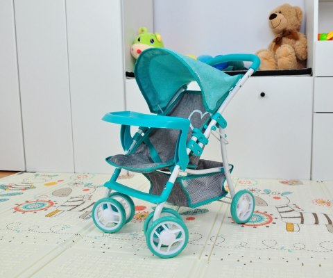 Wózek dla lalek Kate Prestige Mint Milly Mally Wózek dla lalek Kate Prestige Mint Milly Mally