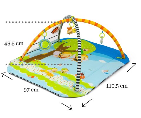 Mata niemowlęca 5w1 Lolly Bees Milly Mally