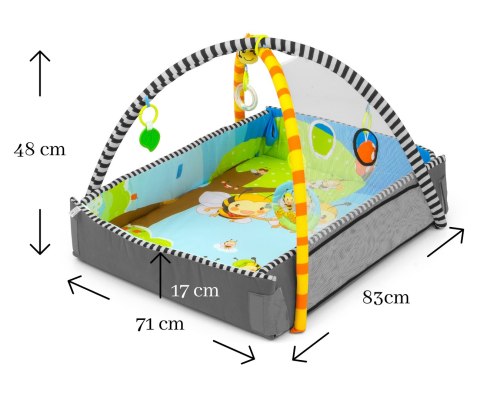 Mata niemowlęca 5w1 Lolly Bees Milly Mally