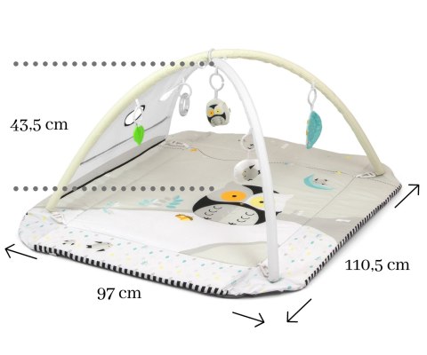 Mata niemowlęca 5w1 Lolly Owl Milly Mally