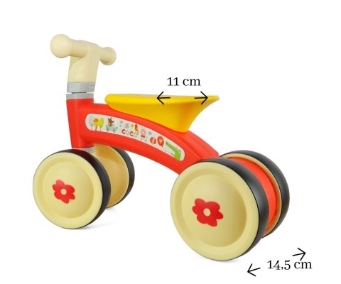 Pojazd Coco Red Milly Mally