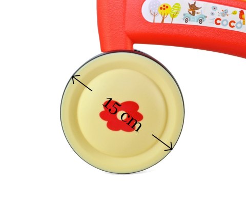 Pojazd Coco Red Milly Mally