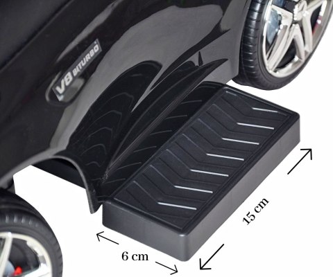 Pojazd z rączką MERCEDES-AMG C63 Coupe Police Milly Mally