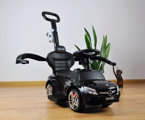 Pojazd z rączką MERCEDES-AMG C63 Coupe Police Milly Mally