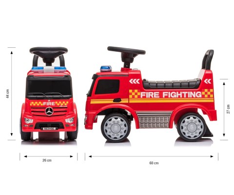 Pojazd MERCEDES ANTOS - FIRE TRUCK Milly Mally