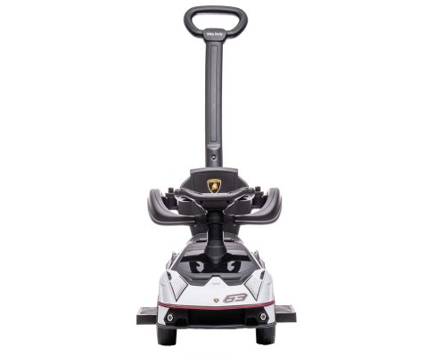 Pojazd z rączką LAMBORGHINI ESSENZA SC V12 White Milly Mally