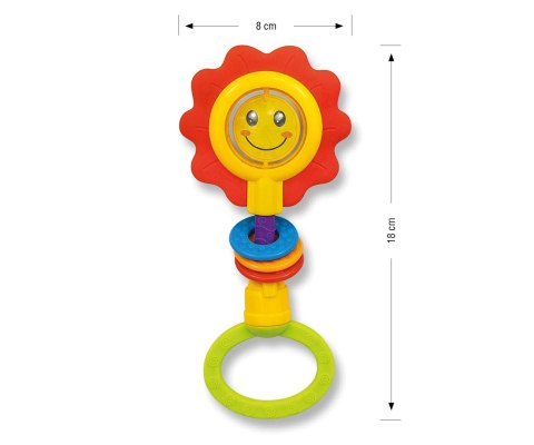 Grzechotka Kwiatek - Flower rattle - 0692 Milly Mally